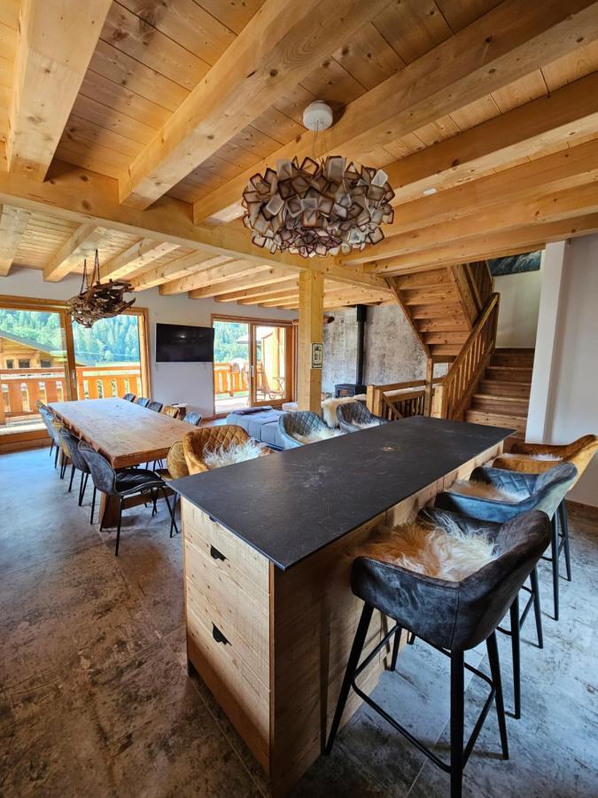 Demi-Chalet Vadel La Panthiaz 15 Pers 5 Chambres Abondance Esterno foto
