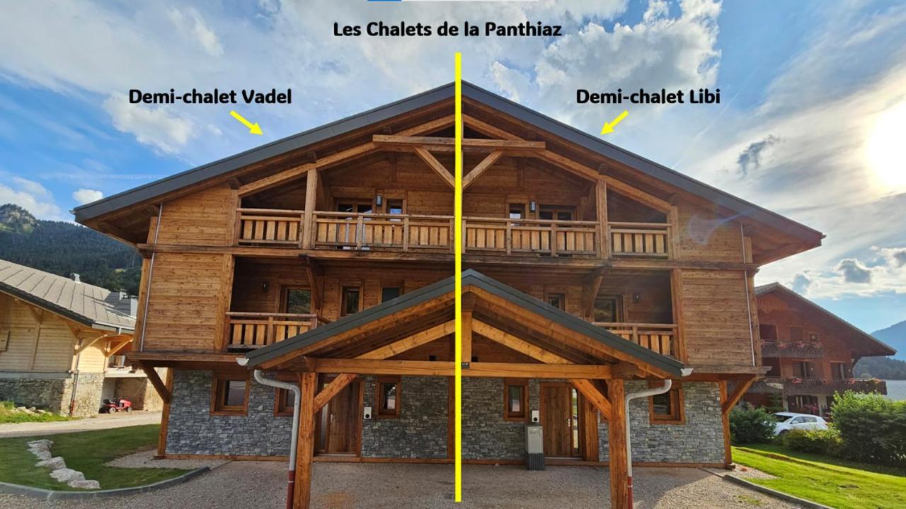 Demi-Chalet Vadel La Panthiaz 15 Pers 5 Chambres Abondance Esterno foto