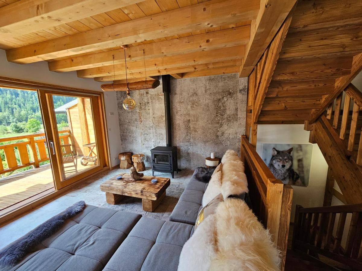 Demi-Chalet Vadel La Panthiaz 15 Pers 5 Chambres Abondance Esterno foto
