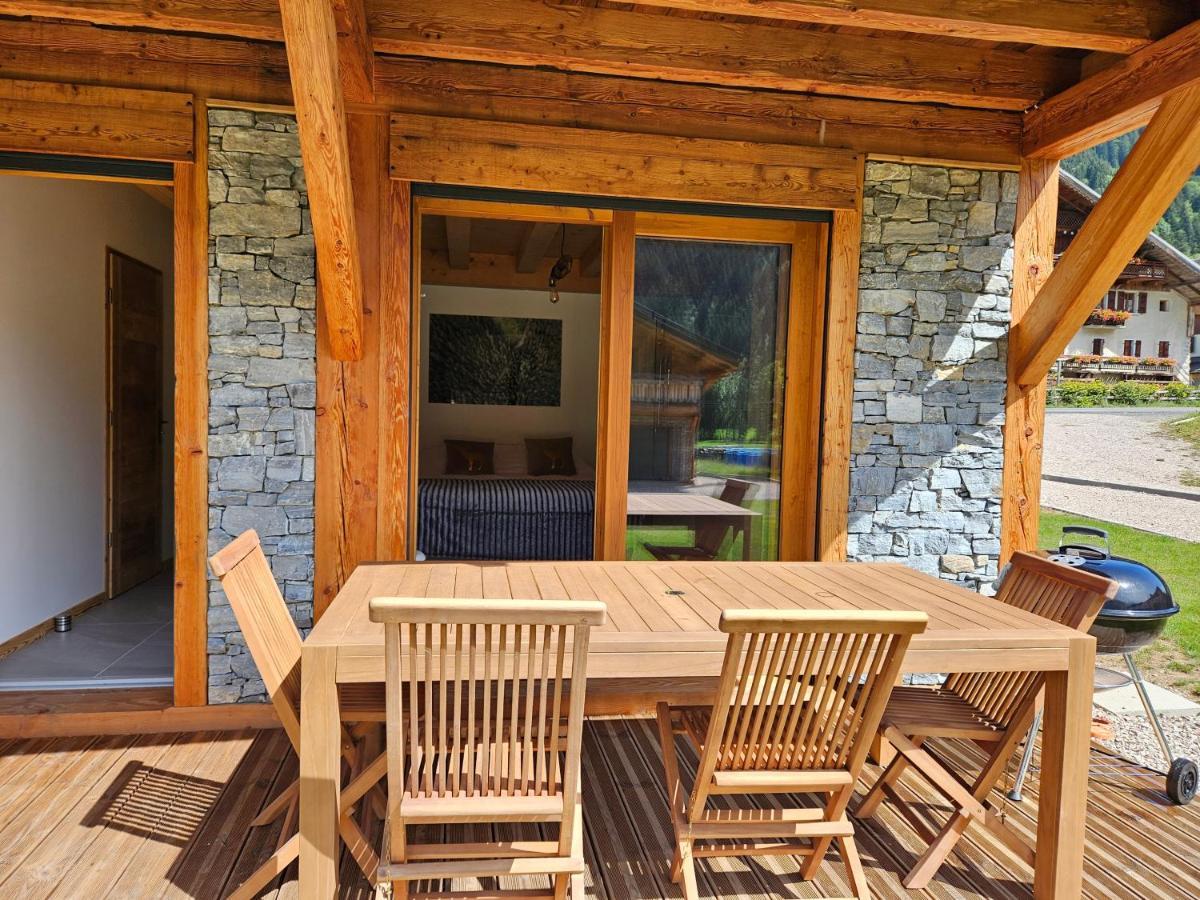 Demi-Chalet Vadel La Panthiaz 15 Pers 5 Chambres Abondance Esterno foto