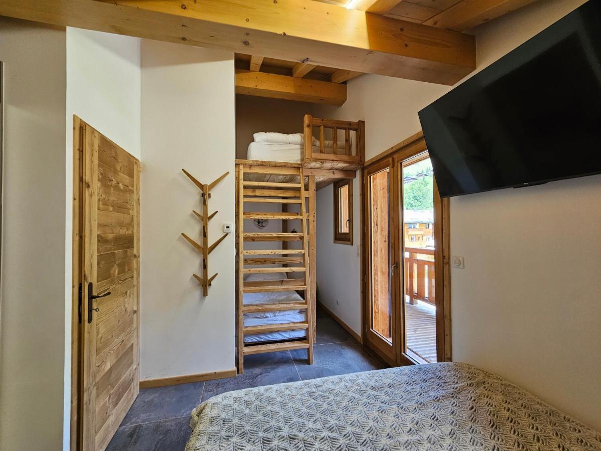 Demi-Chalet Vadel La Panthiaz 15 Pers 5 Chambres Abondance Esterno foto