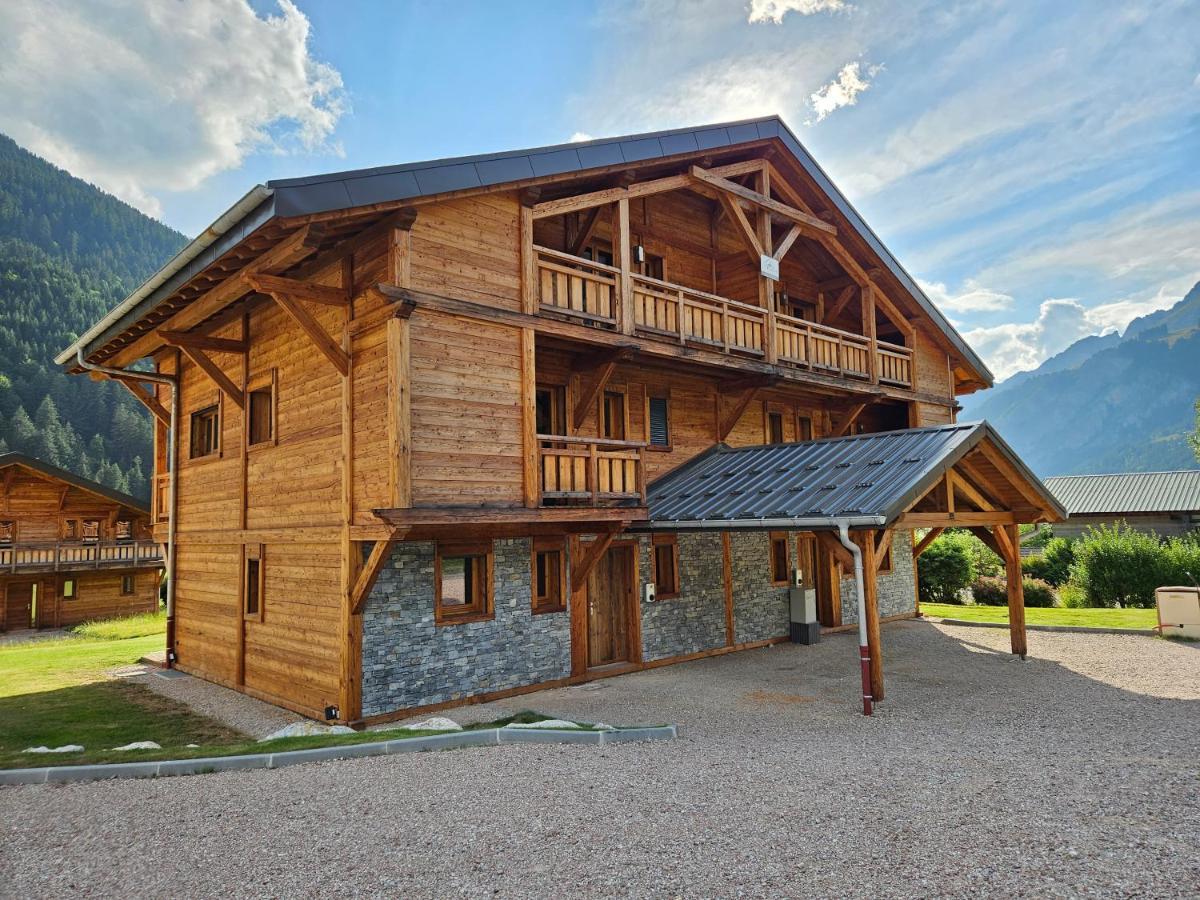 Demi-Chalet Vadel La Panthiaz 15 Pers 5 Chambres Abondance Esterno foto