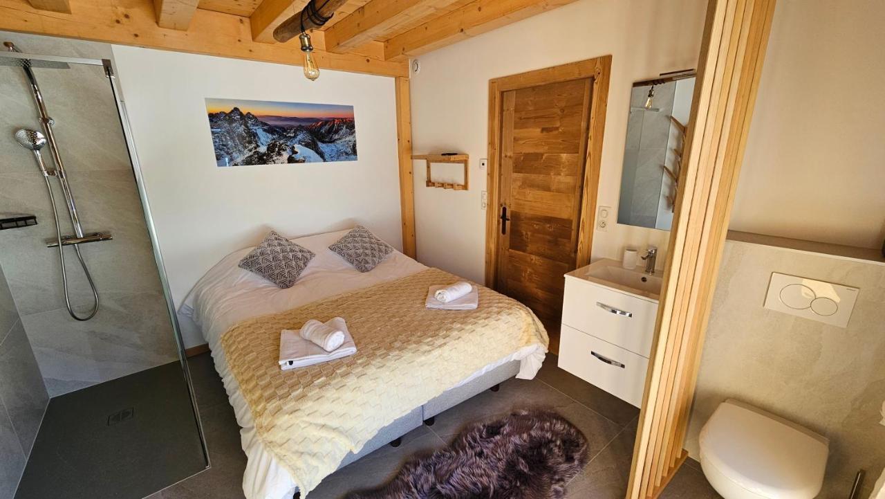 Demi-Chalet Vadel La Panthiaz 15 Pers 5 Chambres Abondance Esterno foto