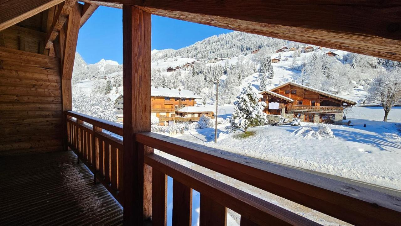 Demi-Chalet Vadel La Panthiaz 15 Pers 5 Chambres Abondance Esterno foto